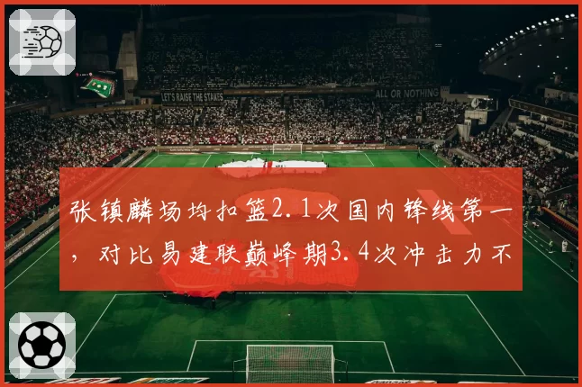 张镇麟场均扣篮2.1次国内锋线第一，对比易建联巅峰期3.4次冲击力不足__br_