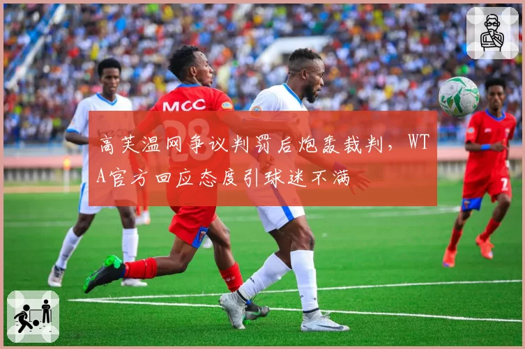 高芙温网争议判罚后炮轰裁判，WTA官方回应态度引球迷不满